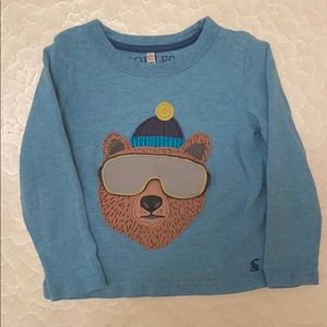 Joules T’s peek a boo long sleeve shirt